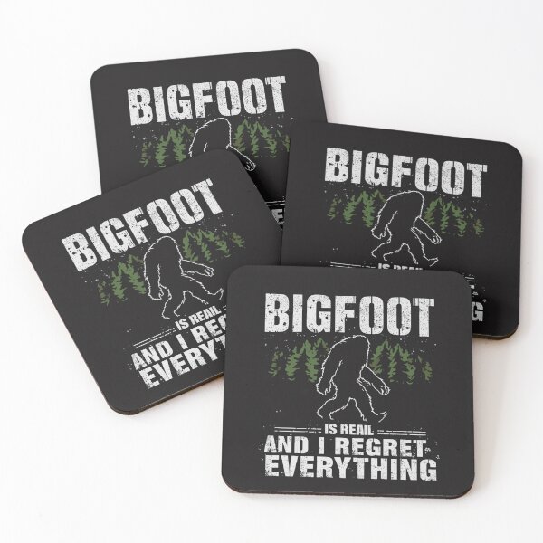 Item preview, BIGFOOT IS REAL and I regret EVERYTHING designed and sold by BKDIGITALSHOP.
