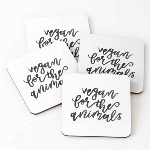 Item preview, Vegan for the Animals designed and sold by peacelettering.