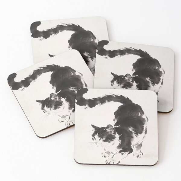 Item preview, cat in black and white designed and sold by Chaos-Approved.