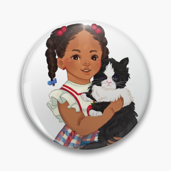 Item preview, Riya and Pants the Cat designed and sold by bentovrbckwards.