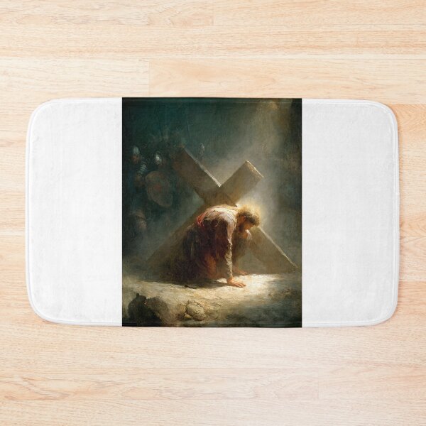 Item preview, 3rd Station of the Cross - Jesus Falls the First Time designed and sold by Oldetimemercan.