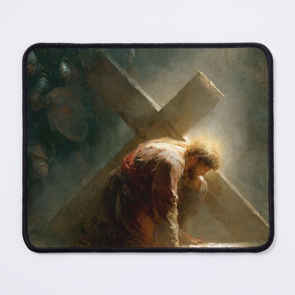 Item preview, 3rd Station of the Cross - Jesus Falls the First Time designed and sold by Oldetimemercan.