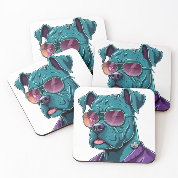 Item preview, Frankenpetz Dogz - Groovy Punk Dog Portrait #04 designed and sold by Frankenpetz.