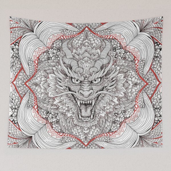 Item preview, Dragon mandala - exotic and exclusive designed and sold by Anime9122.