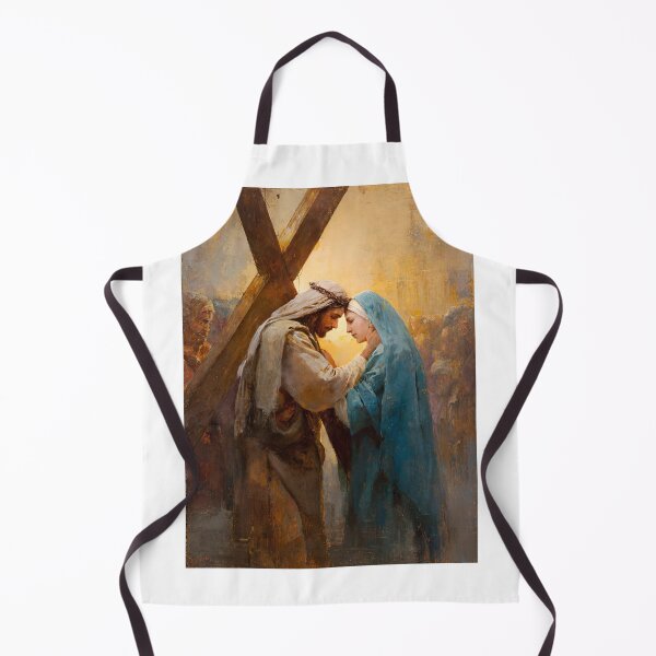 Item preview, 4th Station of the Cross -Jesus Meets His Mother designed and sold by Oldetimemercan.