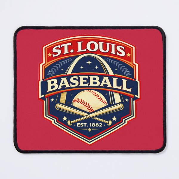 Item preview, St Louis Baseball Vintage Shirt Gateway Arch EST 1882 Retro Baseball Tee designed and sold by GhostDawgs.