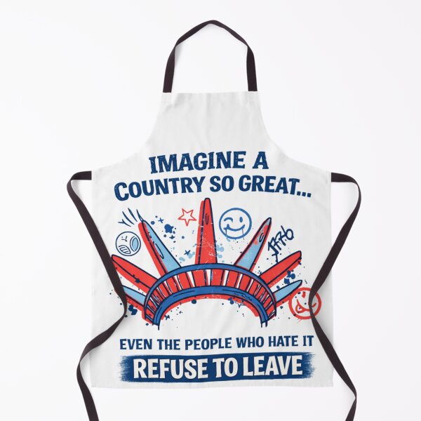 Item preview, Imagine A Country So Great - Vibrant Liberty Statue Art designed and sold by Ali-printshop.