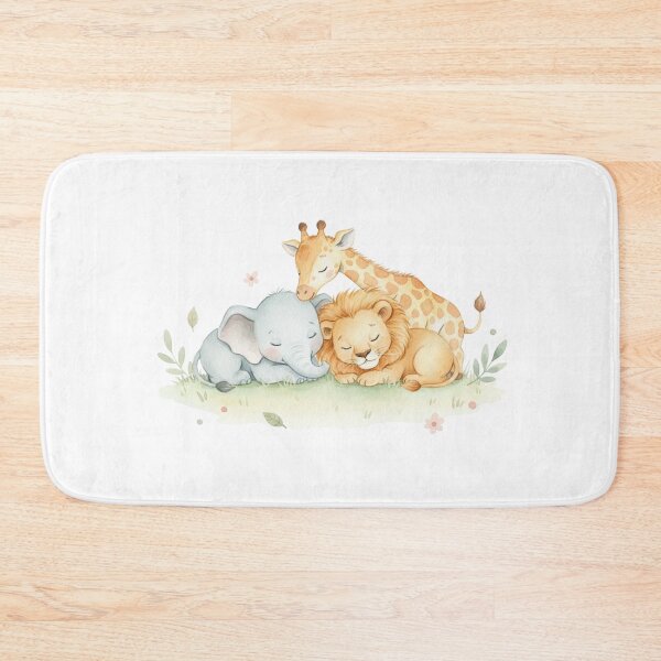 Item preview, Cute Sleeping Safari Animals designed and sold by MKDSN.