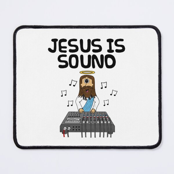 Item preview, Jesus Is Sound, Church Tech Audio Engineer Musician Funny designed and sold by doodlerob.