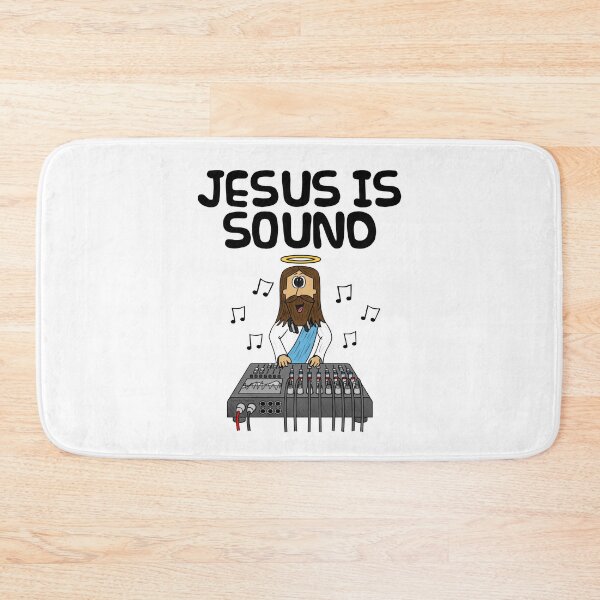 Item preview, Jesus Is Sound, Church Tech Audio Engineer Musician Funny designed and sold by doodlerob.