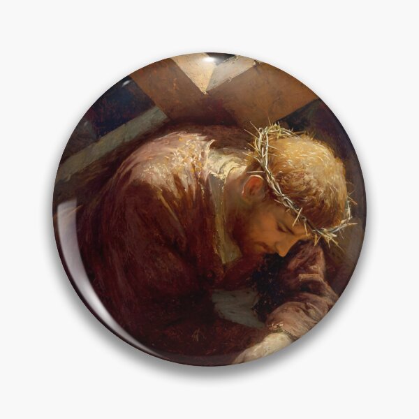 Item preview, 7th Station of the Cross - Jesus Falls the Second Time designed and sold by Oldetimemercan.