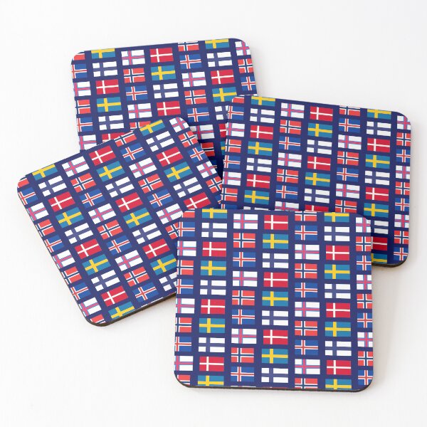 Item preview, Nordic countries flags pack designed and sold by AsKartongs.