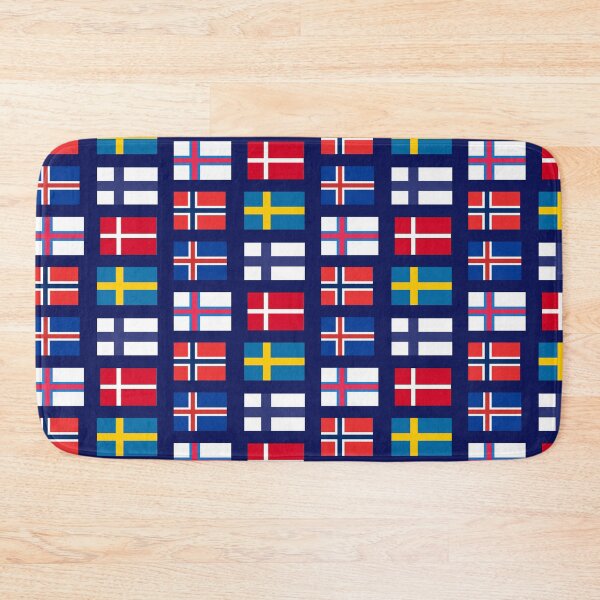 Item preview, Nordic countries flags pack designed and sold by AsKartongs.