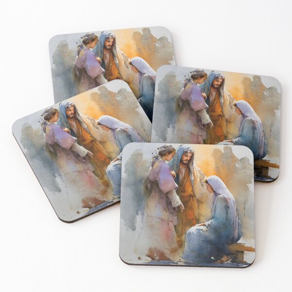 Item preview, 8th Station of the Cross - Jesus Meets the Women of Jerusalem designed and sold by Oldetimemercan.
