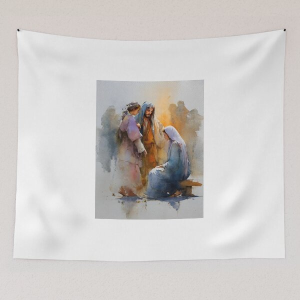 Item preview, 8th Station of the Cross - Jesus Meets the Women of Jerusalem designed and sold by Oldetimemercan.