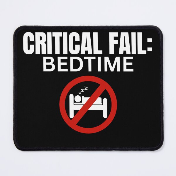Item preview, Funny DnD Parent Shirt – Critical Fail Bedtime – Sleep Deprived Gamer Dad Mom designed and sold by Nat1Parent.
