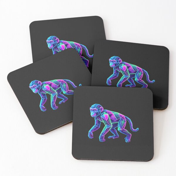 Item preview, Intelligent Cyborg Monkey – High-Tech Illustration for AI Enthusiasts designed and sold by bsbd-action.