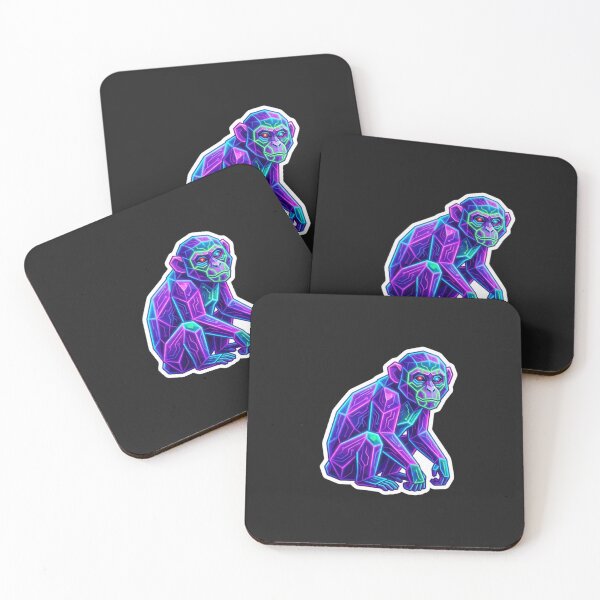 Item preview, Intelligent Cyborg Monkey – High-Tech Illustration for AI Enthusiasts designed and sold by bsbd-action.