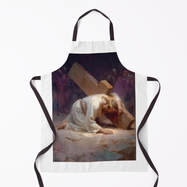 Item preview, 9th Station of the Cross -Jesus Falls the Third Time designed and sold by Oldetimemercan.