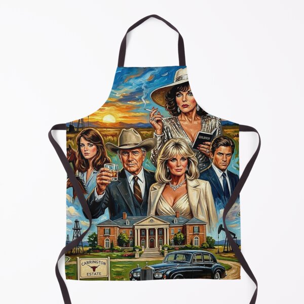 Item preview, Oil & Elegance: Stylized 80s Soap Opera Fine Art designed and sold by Art's Diner.