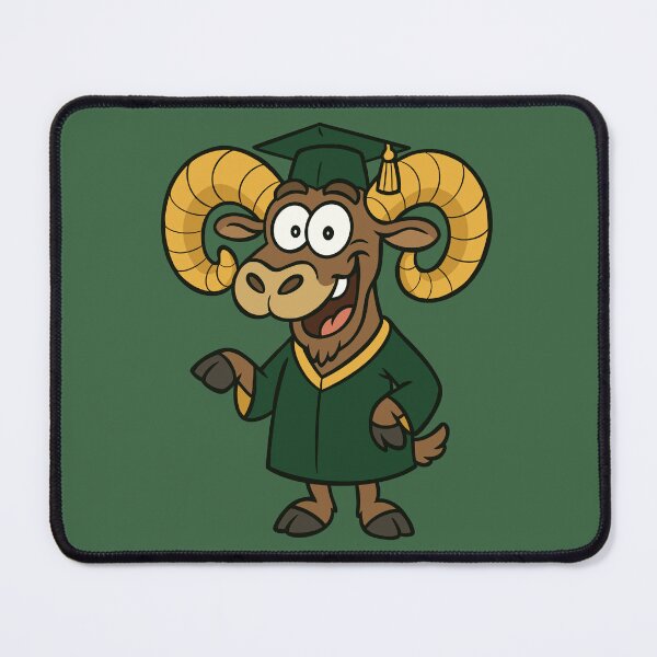 Item preview, Graduation Bighorn Ram designed and sold by Ghost on Toast.