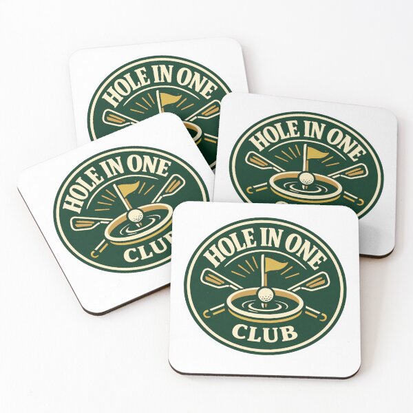 Item preview, Hole In One Club Vintage Golf Badge designed and sold by EastEndTownie.