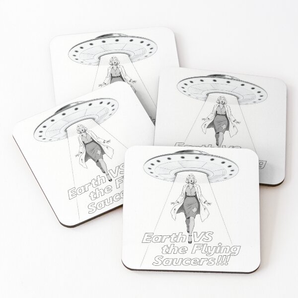Item preview, Earth VS The Flying Saucers designed and sold by retro-rockets.