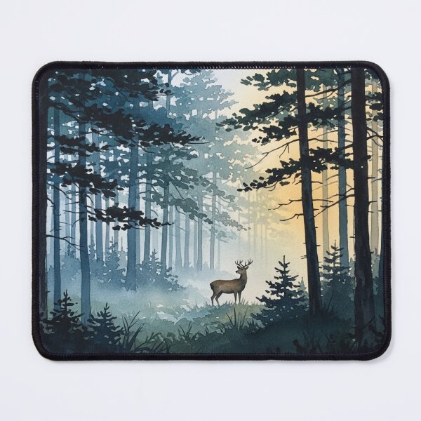 Item preview, Forest Serenity – Deer in Light Design designed and sold by Cristhian Almanza.