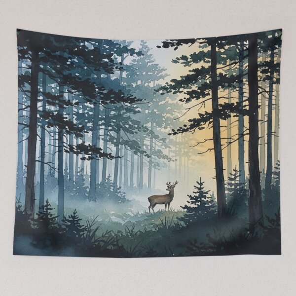 Item preview, Forest Serenity – Deer in Light Design designed and sold by Cristhian Almanza.