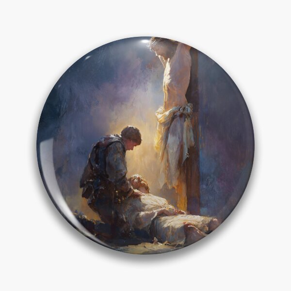 Item preview,  11th Station of the Cross - Jesus Is Nailed to the Cross designed and sold by Oldetimemercan.