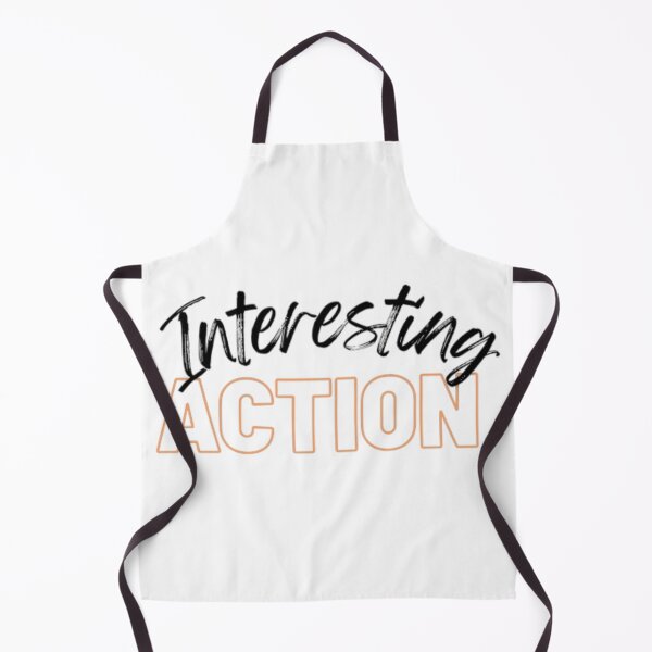 Item preview, Interesting Action - Funny Minimal Sarcastic Text designed and sold by YesSpark.
