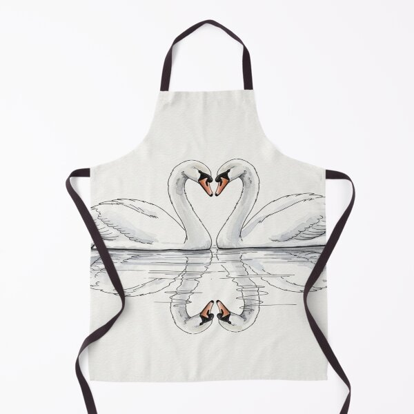 Item preview, Swan Love – Heart Reflection Design designed and sold by Cristhian Almanza.