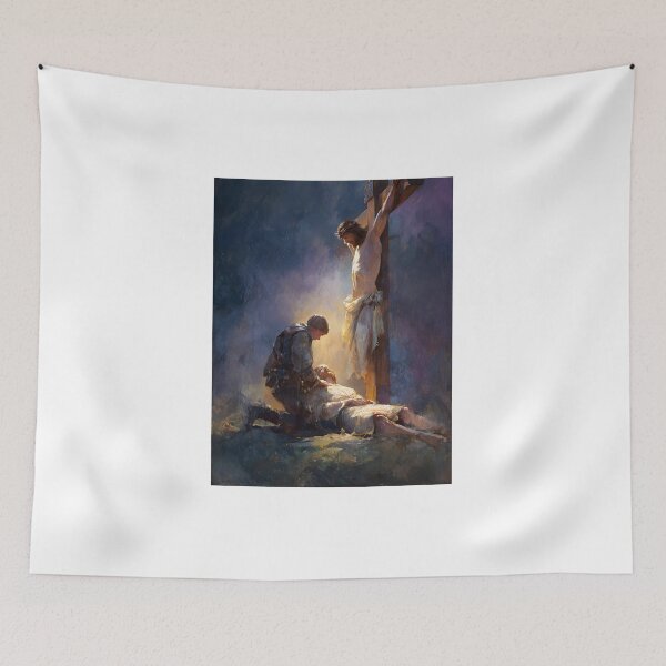 Item preview,  11th Station of the Cross - Jesus Is Nailed to the Cross designed and sold by Oldetimemercan.