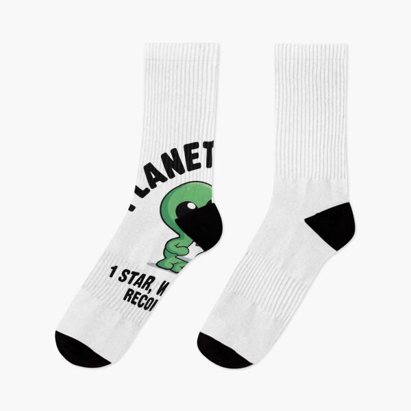 Item preview, Funny Planet Earth 1 Star Would Not Recommend Alien Sticker designed and sold by Mr-wow.