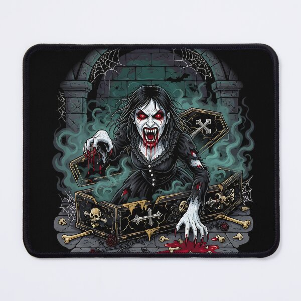 Item preview, Lunging Vampire Emerging From Coffin Horror designed and sold by Chaotic Cuties.