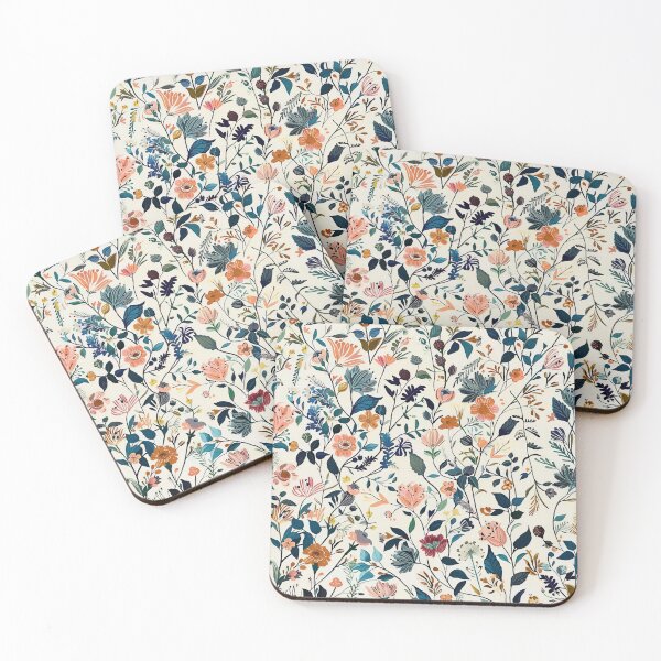 Item preview, Romantic Tension in Vintage Watercolor Petals designed and sold by Atlas Kai.