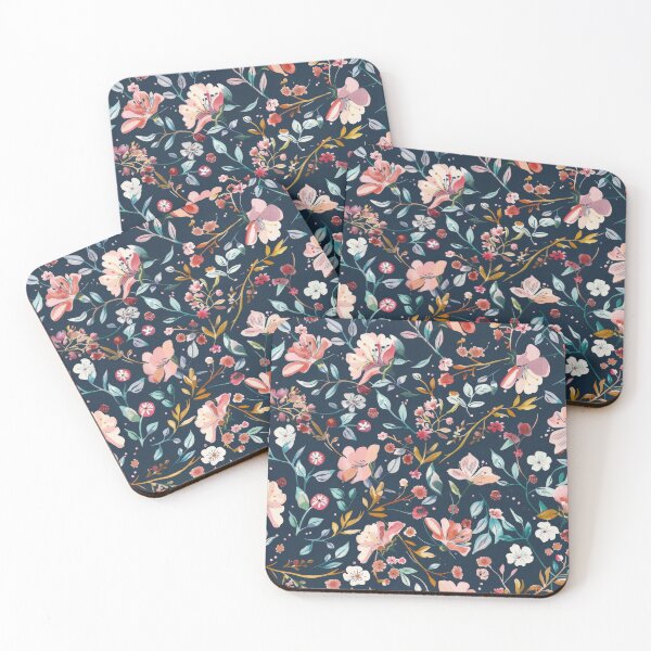 Item preview, Lovers in the Dark Floral Thicket designed and sold by Atlas Kai.