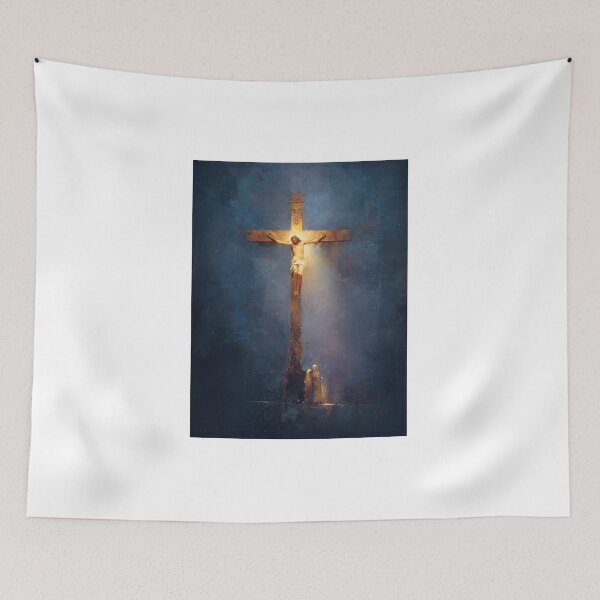 Item preview, 12th Station of the Cross - Jesus Dies on the Cross designed and sold by Oldetimemercan.