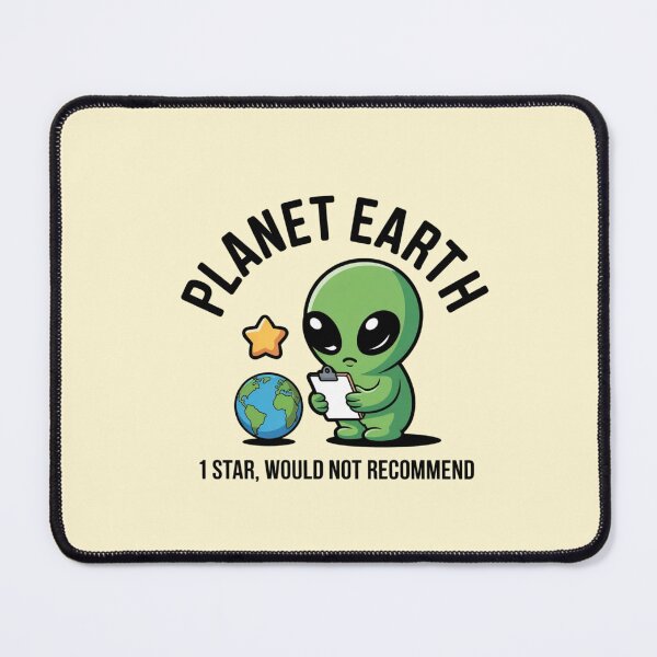 Item preview, Planet Earth One Star Review Funny Gen Z Nihilism Gift designed and sold by Mr-wow.
