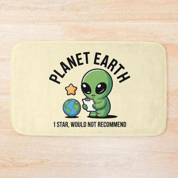 Item preview, Planet Earth One Star Review Funny Gen Z Nihilism Gift designed and sold by Mr-wow.