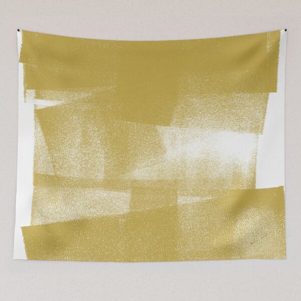 Item preview, Swatch Sample Textured Monoprint - Saffron designed and sold by Irene Estelle.