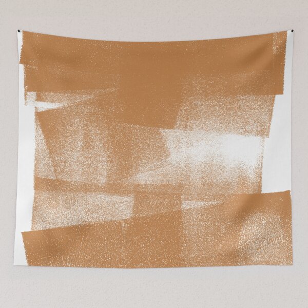 Item preview, Swatch Sample Textured Monoprint - Rust designed and sold by Irene Estelle.