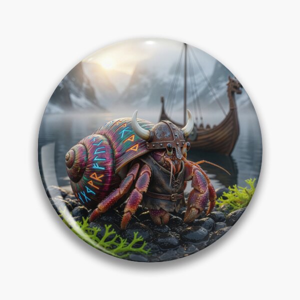 Item preview, Hermit Crab Viking Is Scourge Unto Land  designed and sold by Tridentulus.