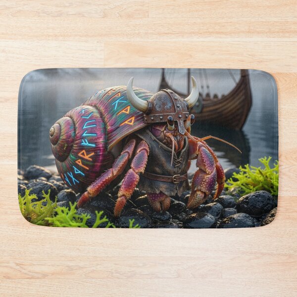 Item preview, Hermit Crab Viking Is Scourge Unto Land  designed and sold by Tridentulus.