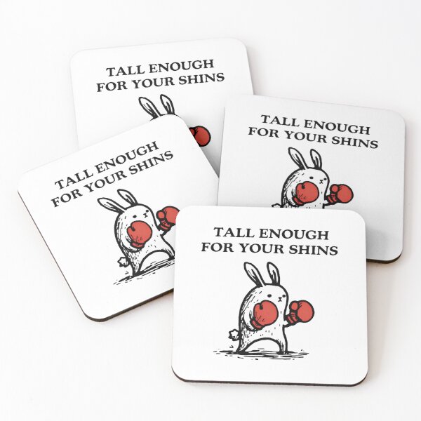 Item preview, Tall Enough for Your Shins Cute Bunny Rabbit  designed and sold by Ali-printshop.