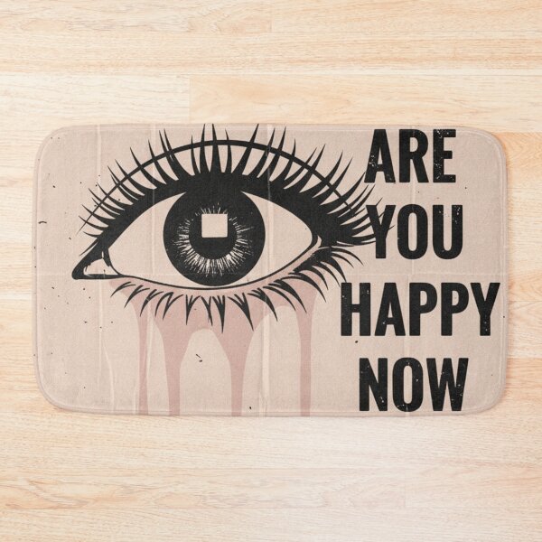 Item preview, Are you happy now? Minimalist crying eye designed and sold by HeyHas.