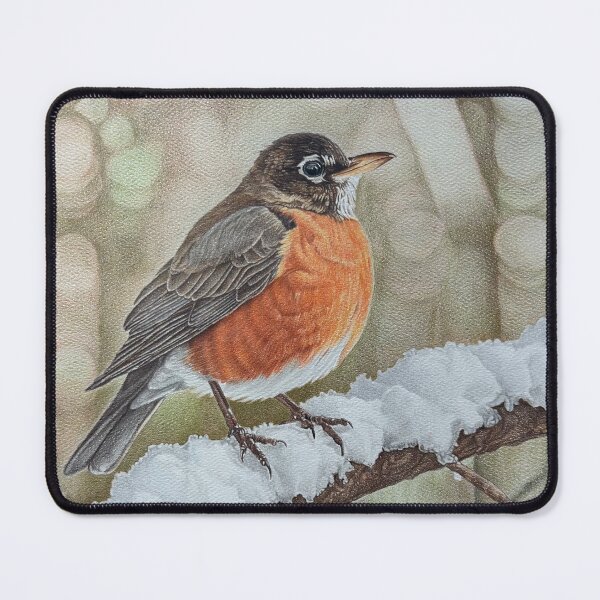 Item preview, Female American Robin designed and sold by ToddMichaelArt.