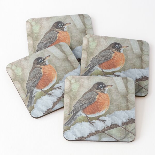 Item preview, Female American Robin designed and sold by ToddMichaelArt.