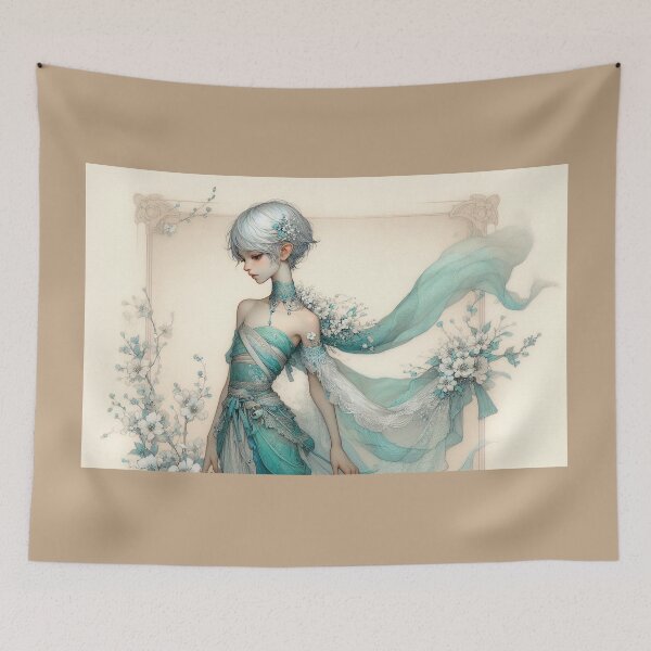 Item preview, Turquoise Love designed and sold by Beyondnote-Art.