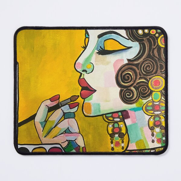 Item preview, Lady Applying Makeup designed and sold by wigallison.